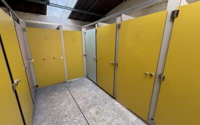 Des toilettes entièrement rénovées